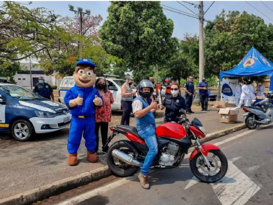 SEST SENAT Rio Claro promove ações durante Campanha Maio Amarelo
